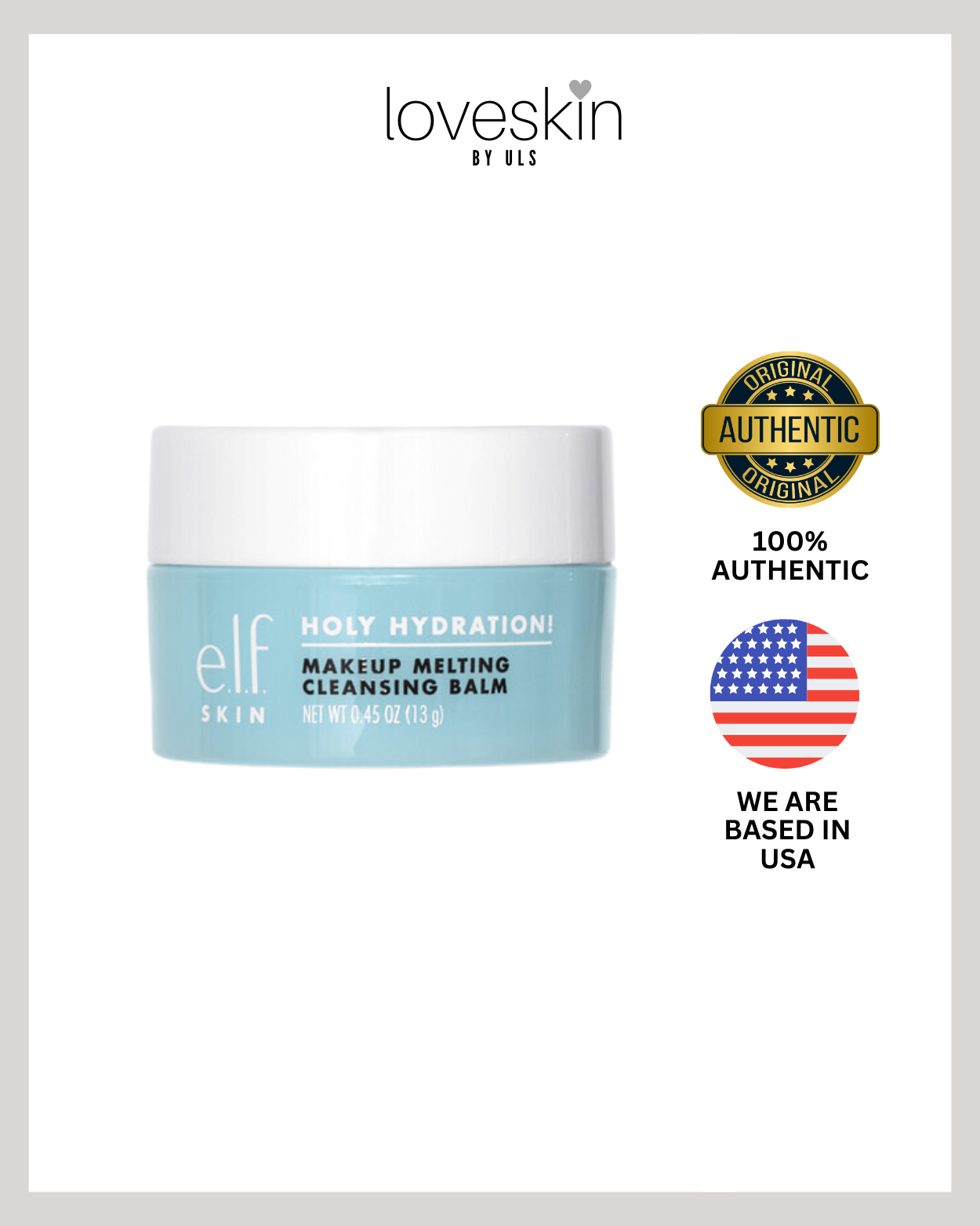 e.l.f Mini Holy Hydration! Makeup Melting Cleansing Balm 6.5g