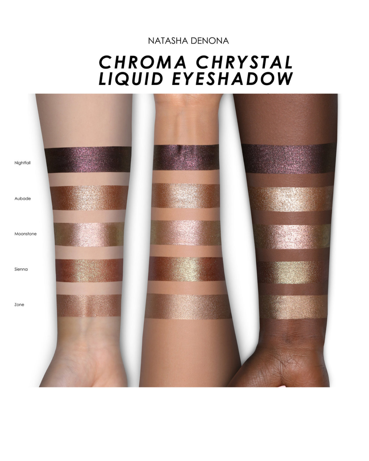 NATASHA DENONA Chroma Crystal Liquid Eyeshadow