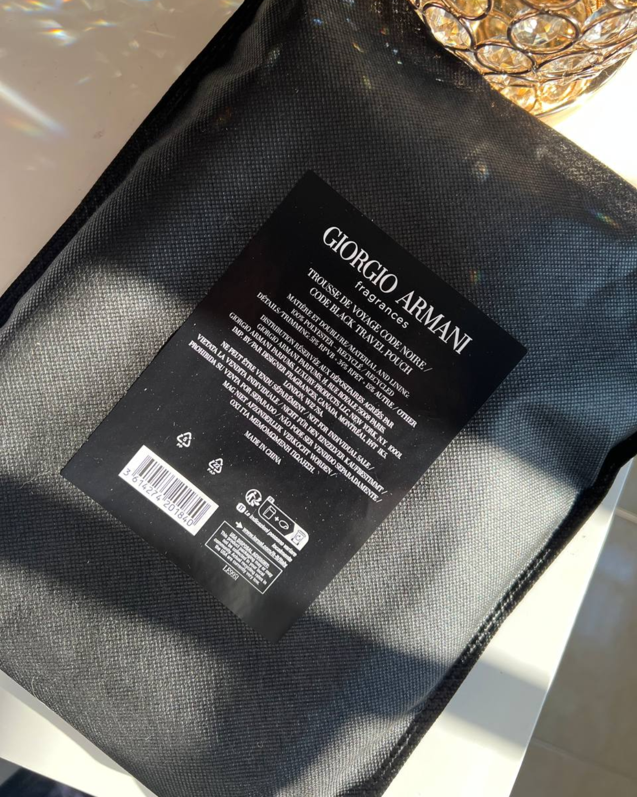 G I O R G I O MAKEUP BAG