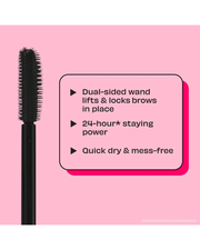 Bine Fit Cosmetics  24-HR Brow Setter Clear Brow Gel with Lamination Effect (Size: 7ml)