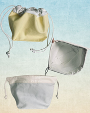 The Pastel Mint Drawstring Pouch