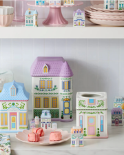 Lenox Spice Village House Canisters, Set of 3