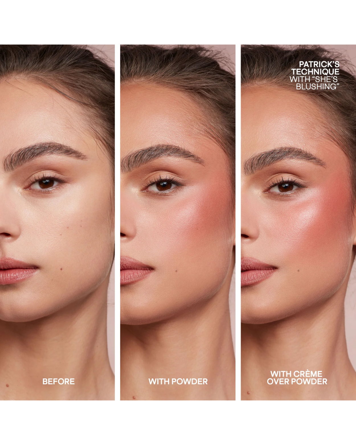 Patrick Ta Mini Major Headlines Double-Take Crème & Powder Blush Duo