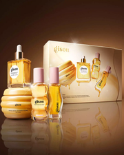 Gisou Glow All The Way Hair and Lip Gift Set