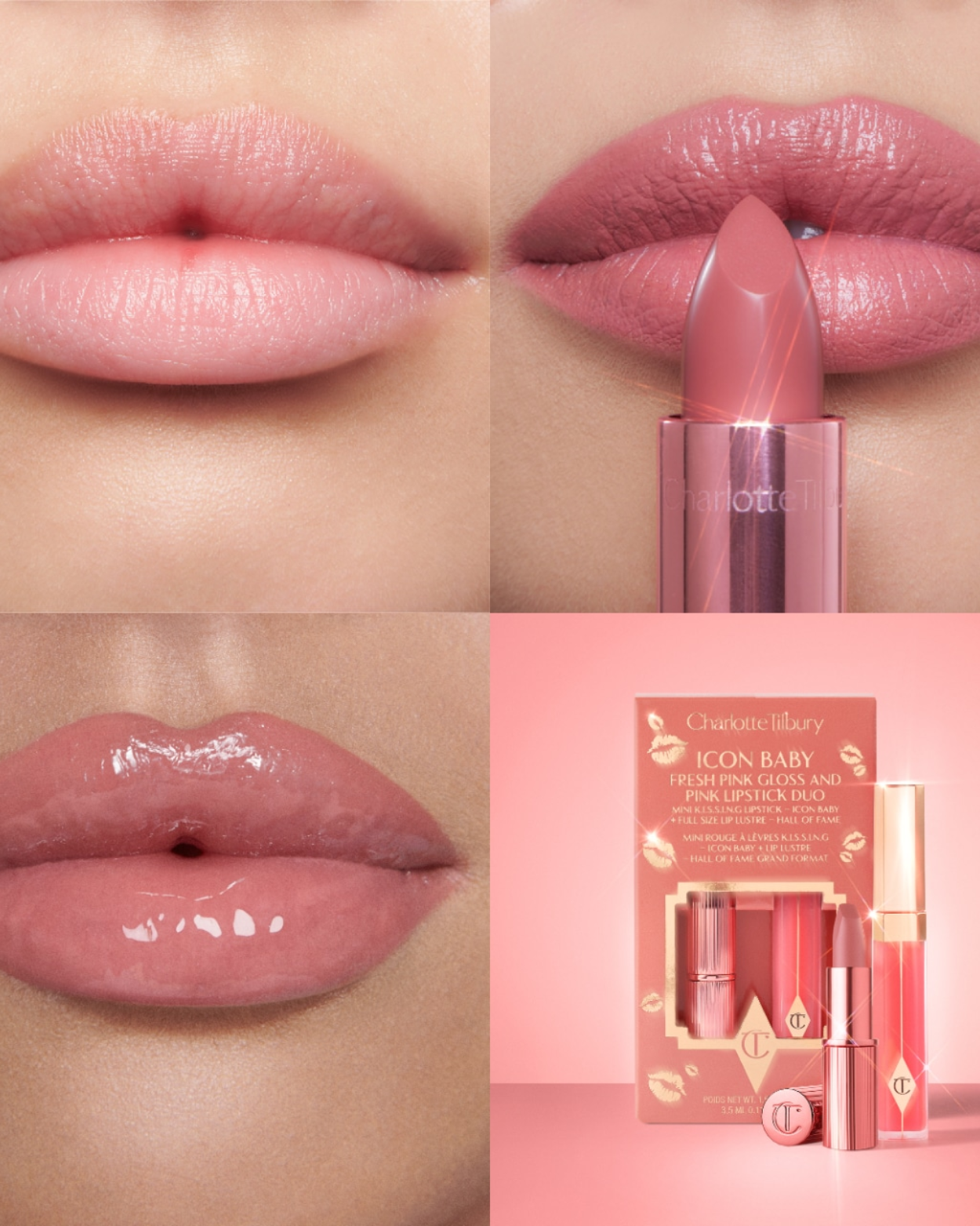 Charlotte's Limited Edition GLOSS & LIPSTICK DUO ICON BABY