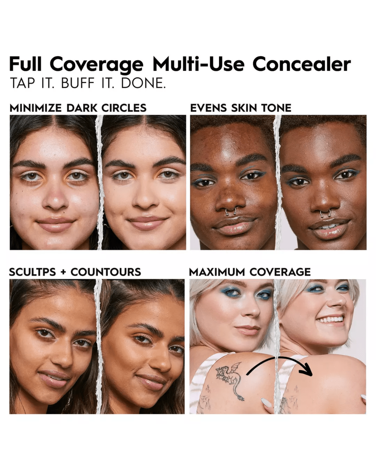 (PROMO) UD Cosmetics Quickie 24HR Full-Coverage Waterproof Concealer (Size: 0.55 oz)
