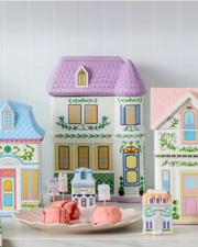 Lenox Spice Village House Canisters, Set of 3
