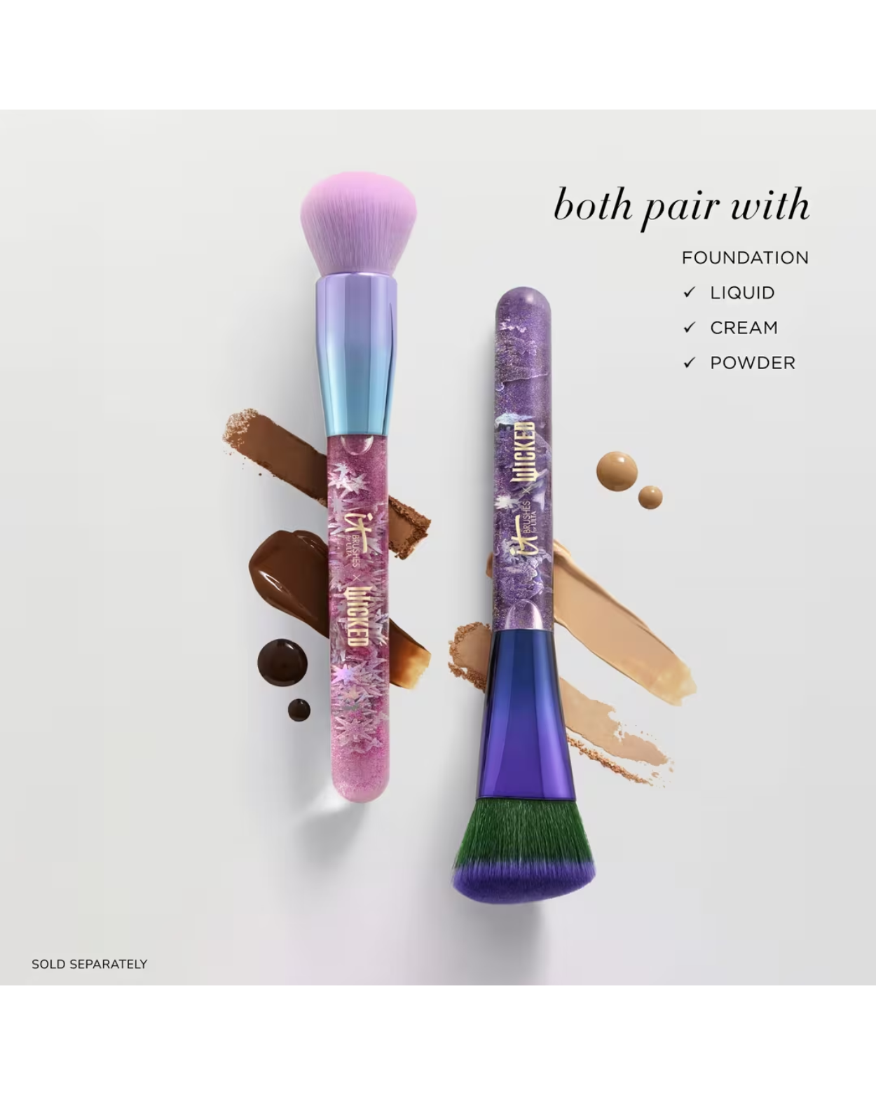 IT Brushes for ULTA x Wicked Limited-Edition Elphaba Foundation Brush