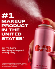 One/Size On ‘Til Dawn Mattifying Waterproof Setting Spray
