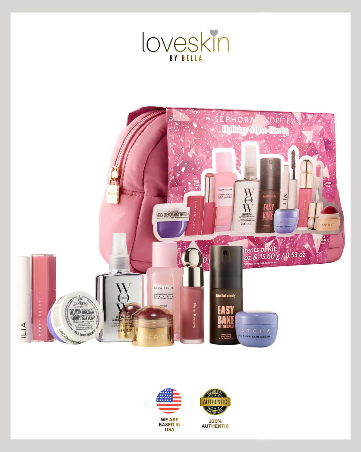 Sephora Favorites  Holiday Must-Haves Makeup & Skincare Value Set
