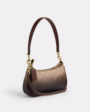 Teri Mini Crossbody Bag In Ombre Signature Canvas (CDW51)