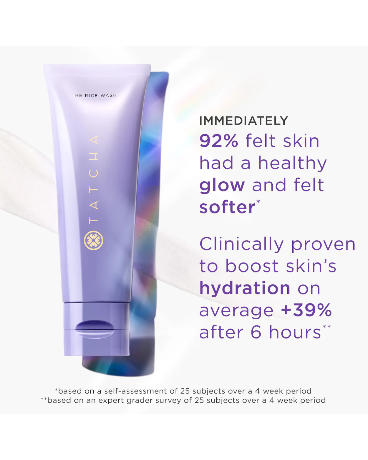 Tatcha  The Rice Wash Skin-Softening Cleanser (Size 120ml)