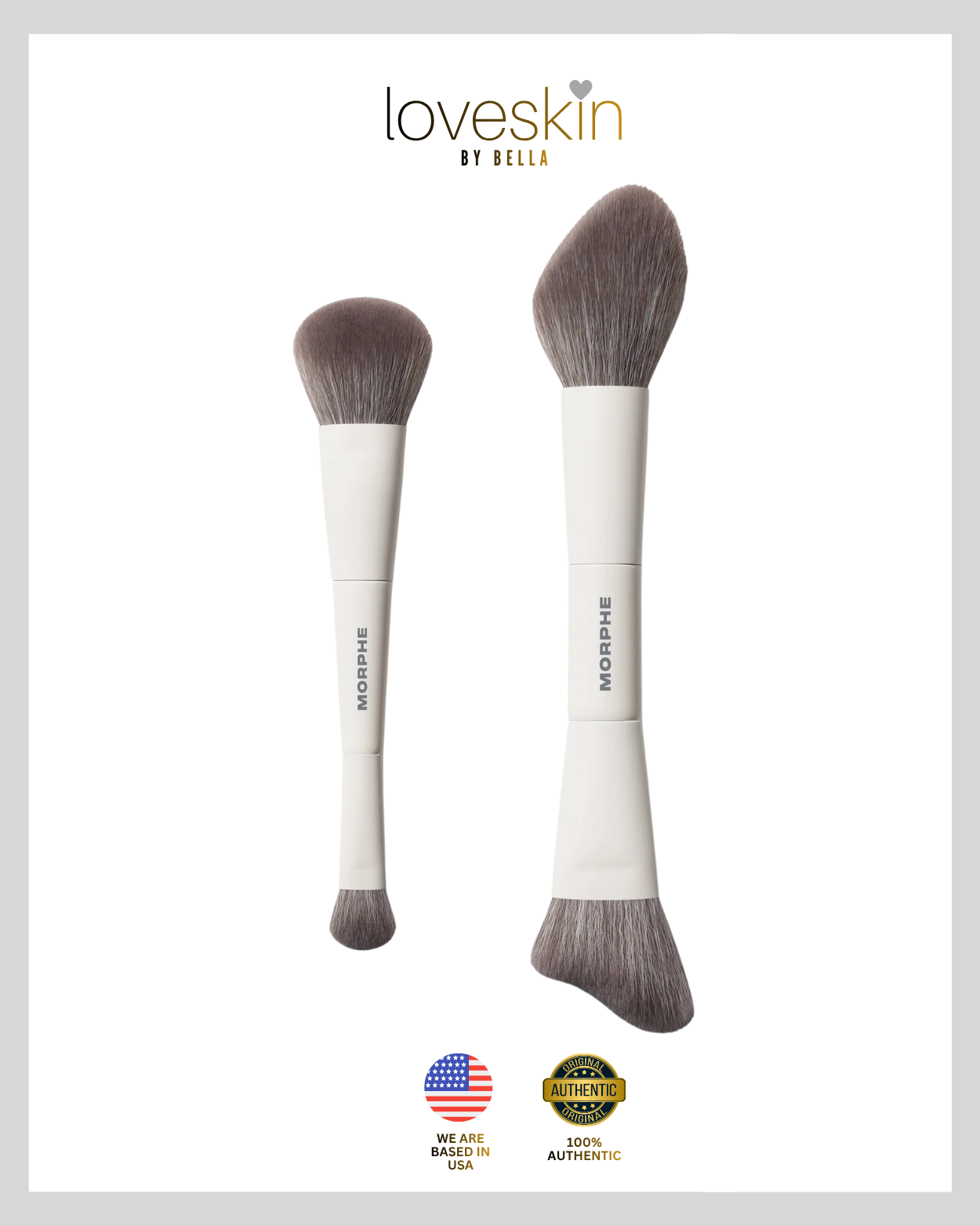 Morphe Dual-Ended Cream & Powder Sculpt Brush