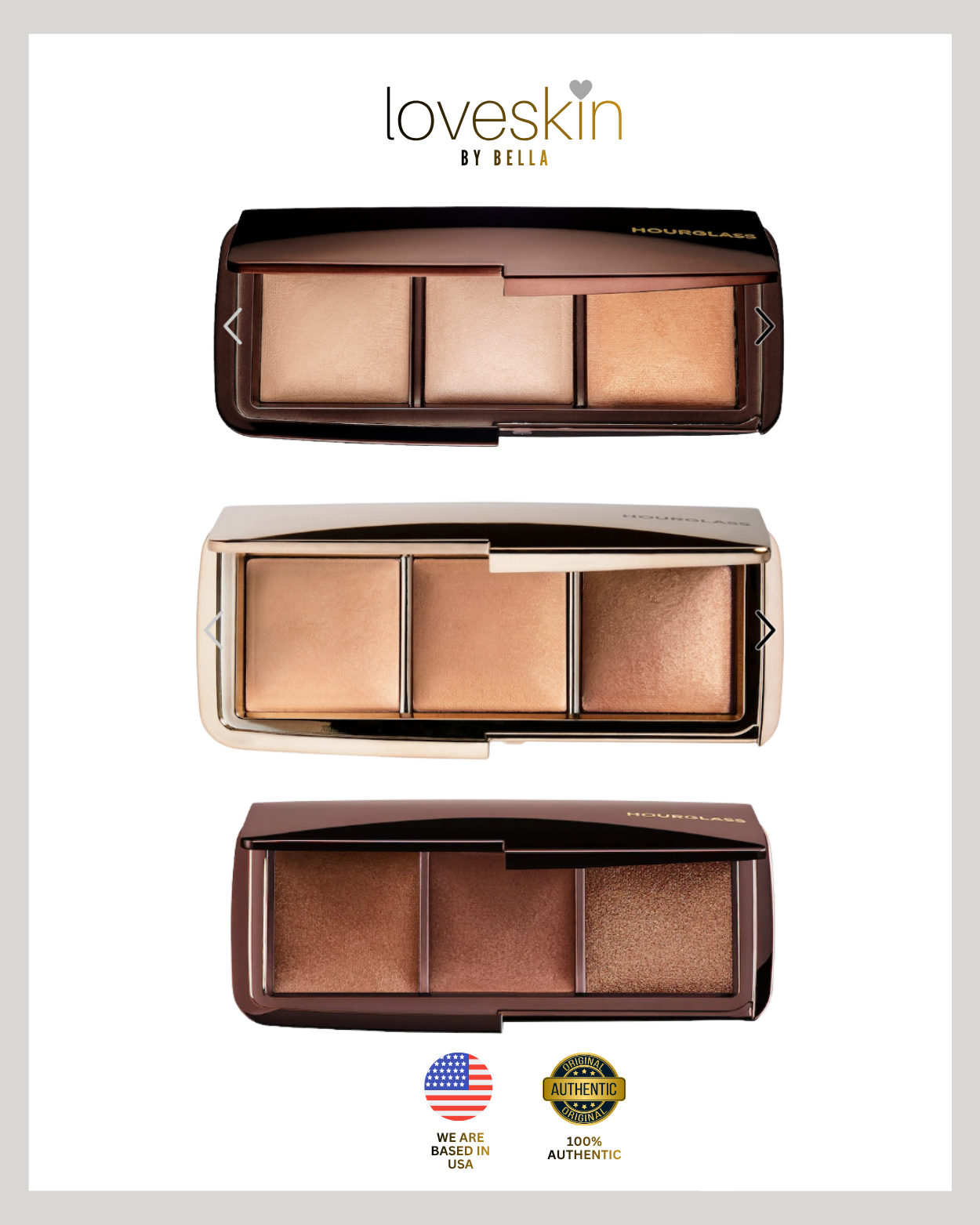 (Incoming Stock: ETA 30 Days) Hourglass  Ambient® Lighting Palette