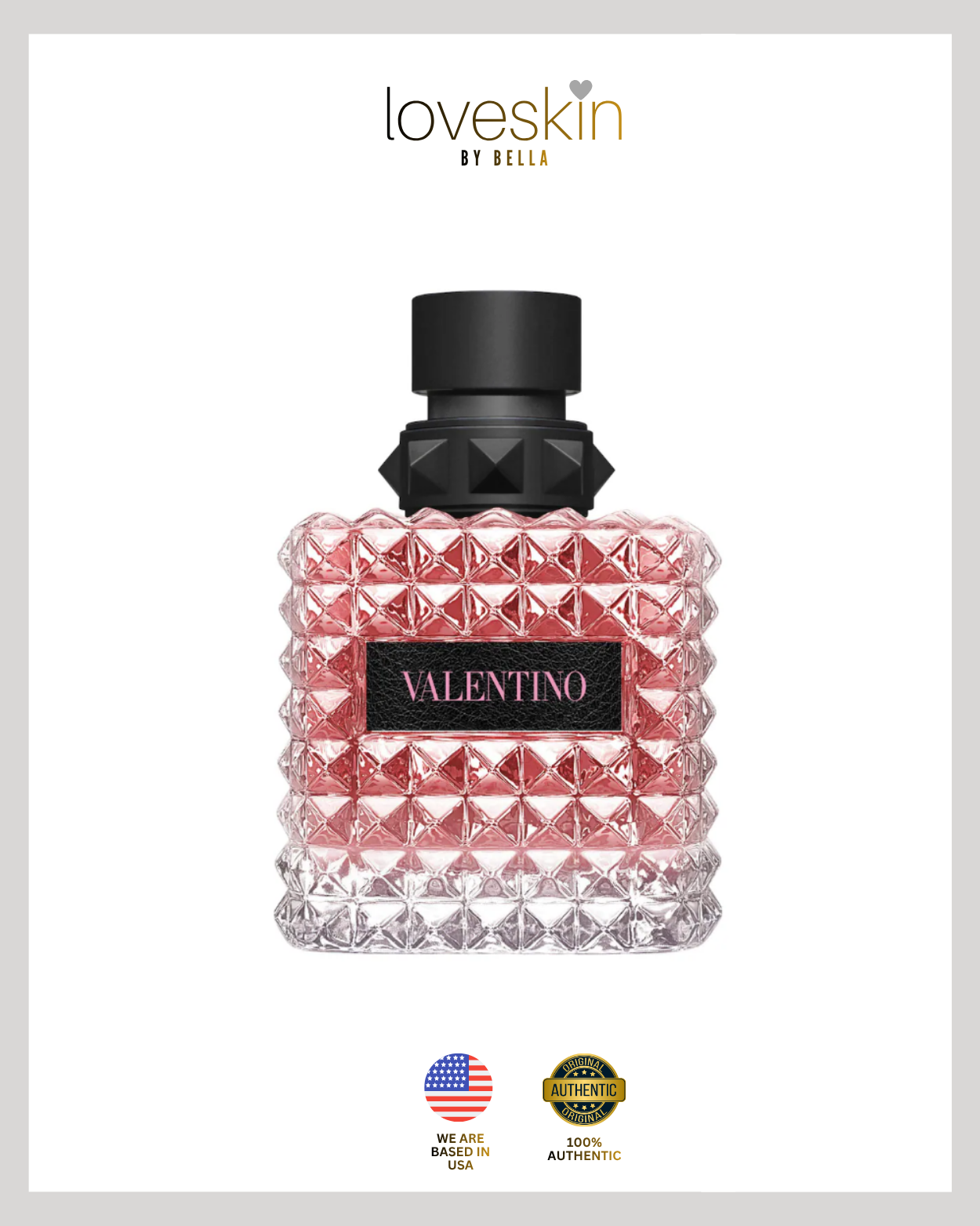 Valentino Donna Born in Roma Eau de Parfum with Bourbon Vanilla & Jasmine (Size: 100ml)