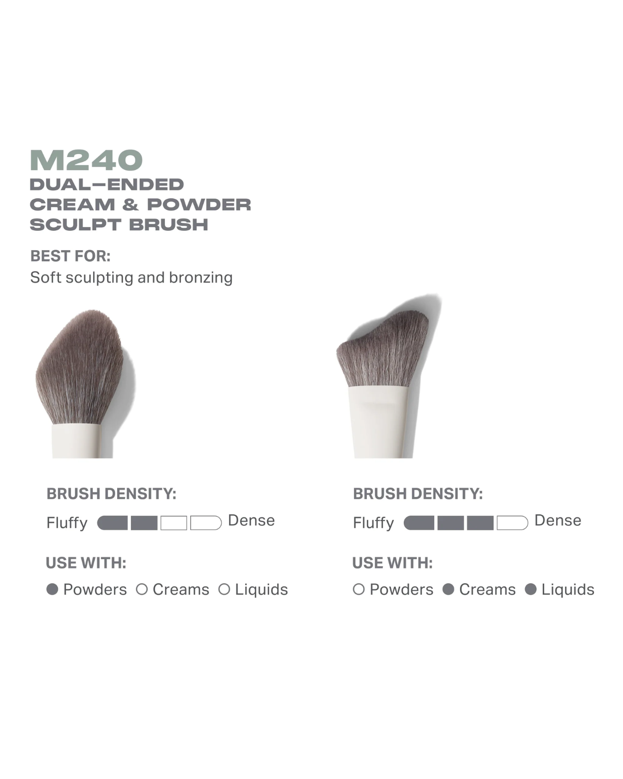 Morphe Dual-Ended Cream & Powder Sculpt Brush