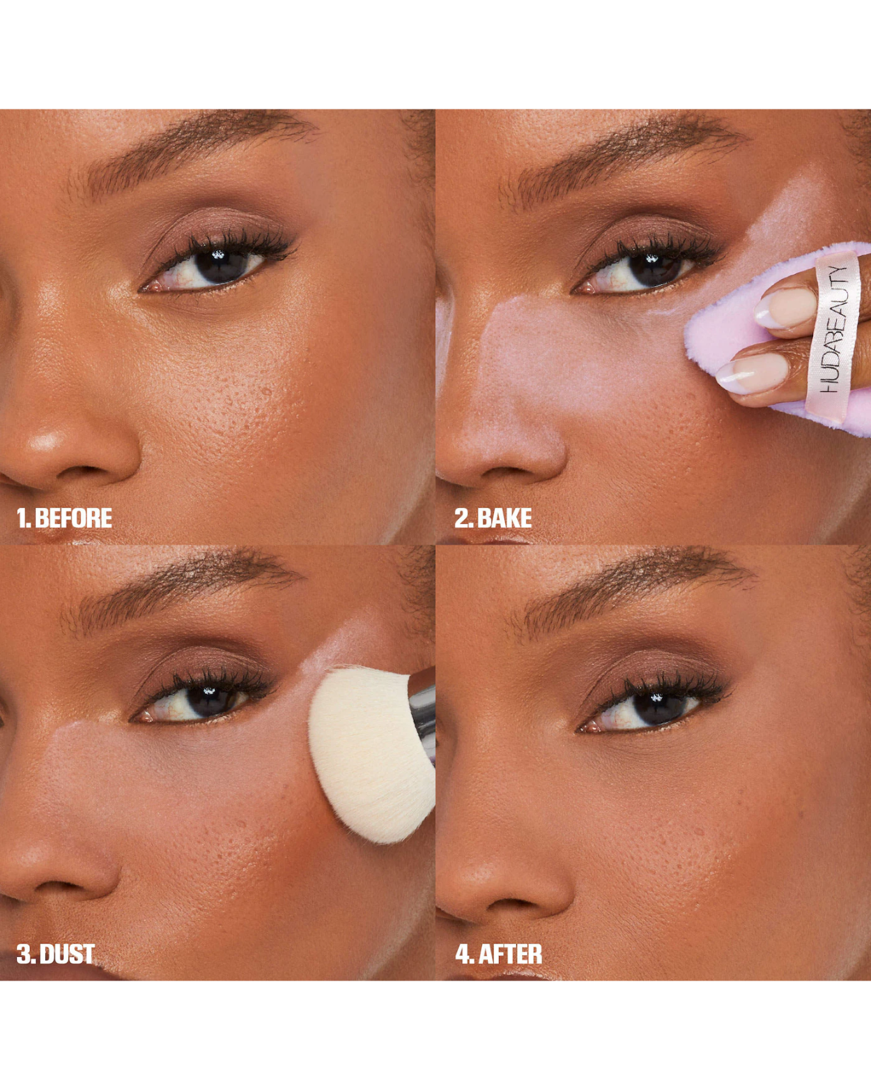 HUDA BEAUTY  Easy Bake Blurring Loose Baking & Setting Powder Matte finish - Standard size