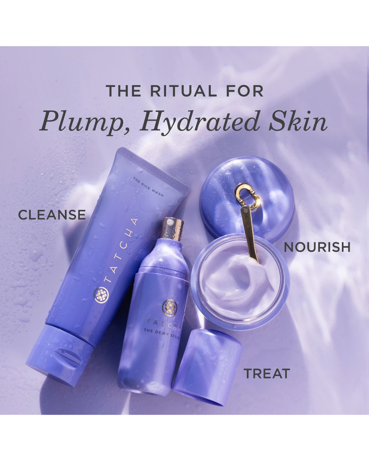 Tatcha  The Rice Wash Skin-Softening Cleanser (Size 120ml)