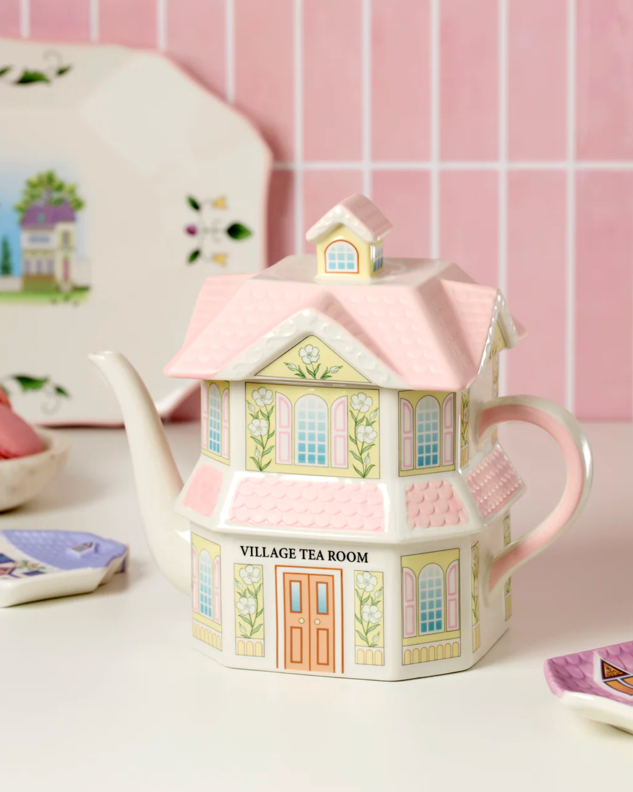 Lenox Spice Village Teapot