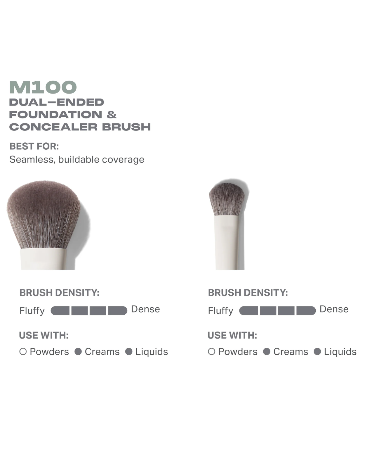 Morphe Dual-Ended Cream & Powder Sculpt Brush
