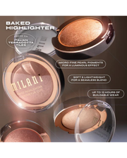 Milani Baked Highlighter Radiant Glow Powder Highlighter