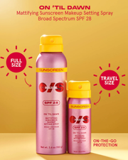 ONE/SIZE by Patrick Starrr  Mini On 'Til Dawn Mattifying Sunscreen Makeup Setting Spray SPF 28 (Size: 30gram)