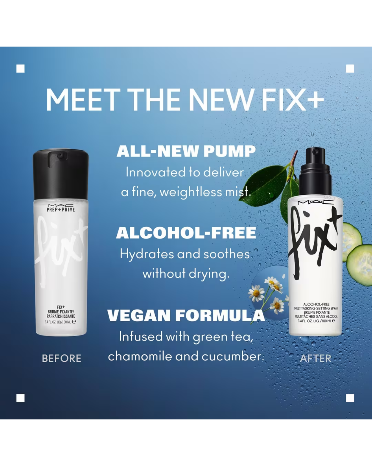 MAC Prep + Prime Fix+ Primer and Setting Spray (Size: 3.4 oz/100ml)