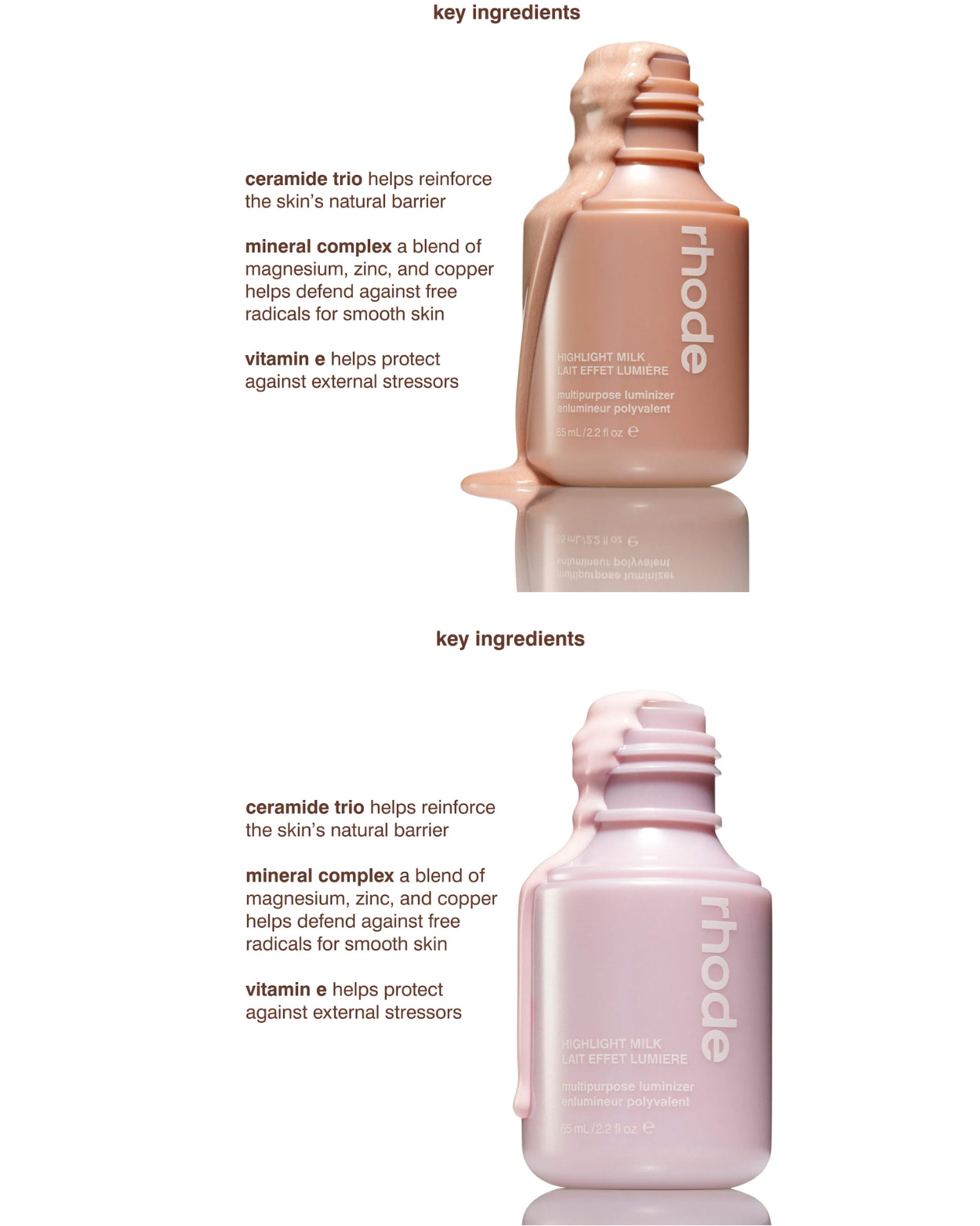 (Incoming Stock: ETA 30 Days) Rhode Highlight Milk Multipurpose Luminizer