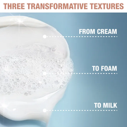 Charlotte’s Magic Hydration Revival Cleanser Cream to Foam to Milk with Hyaluronic Acid + Peptide (Net Vol. 120ml)