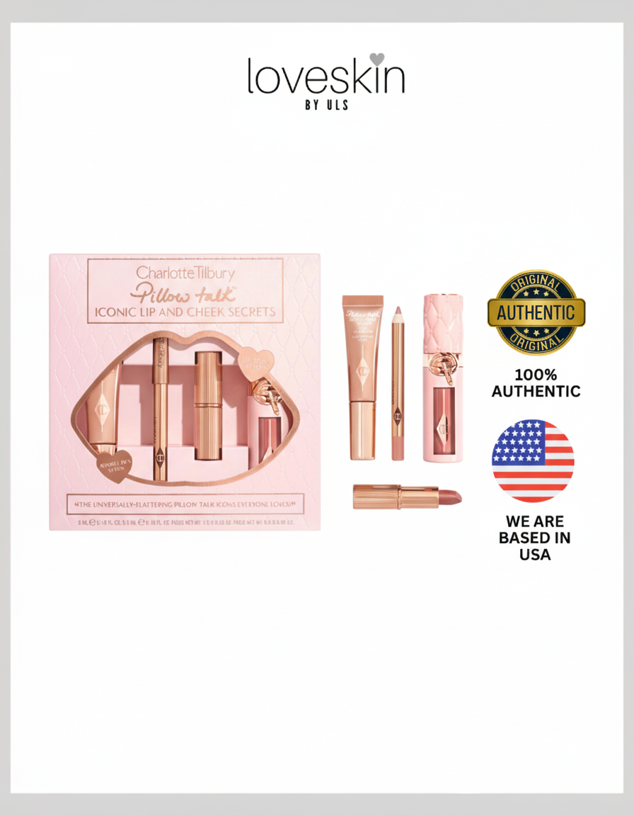 CHARLOTTE TILBURY ICONIC PILLOW TALK LIPS AND CHEEKS