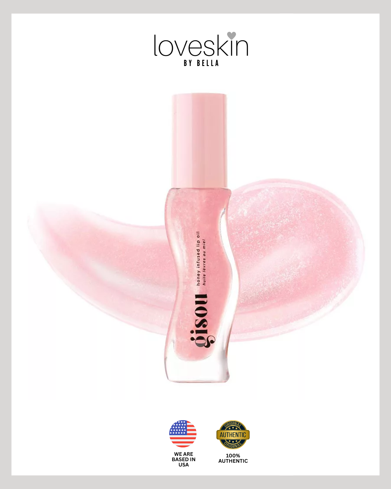 Gisou Honey Infused Lip Oil (Size: 8ml)
