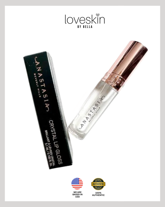Anastasia Beverly Hills, Crystal Lip Gloss |Shade Glass| (Size: 3.1ml)