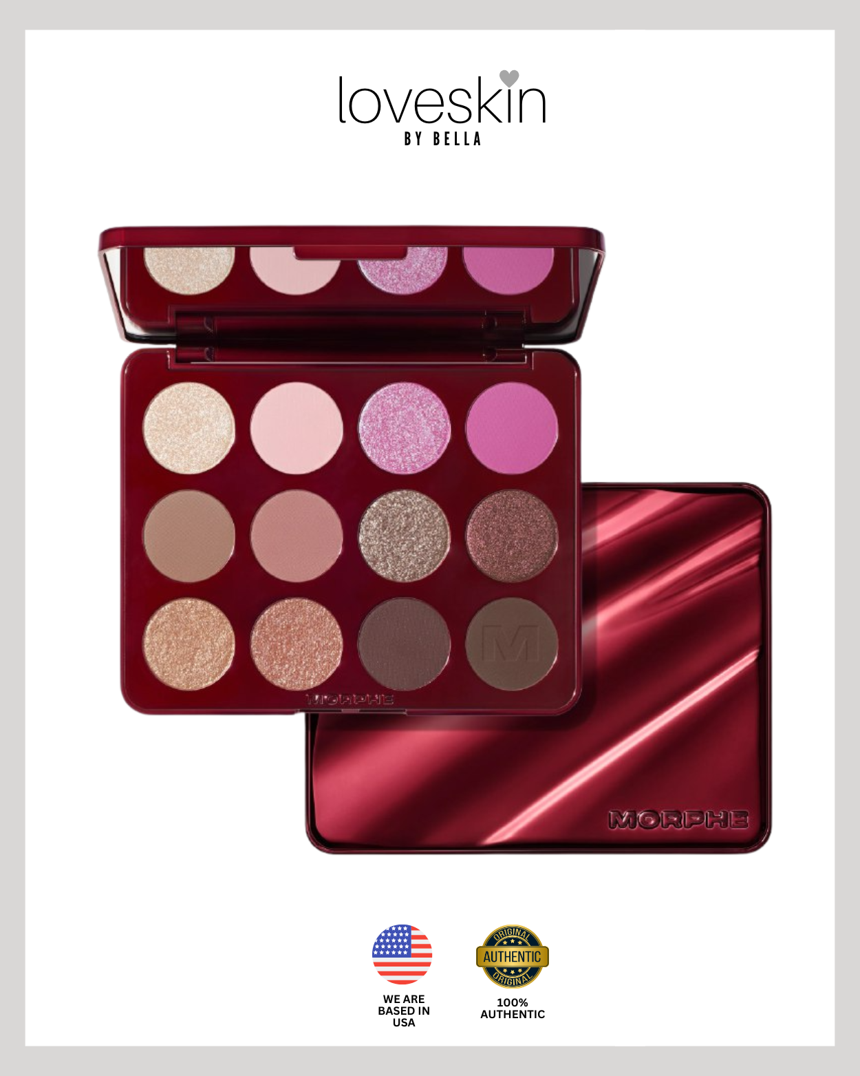 Morphe Naughty Eyeshadow Palete