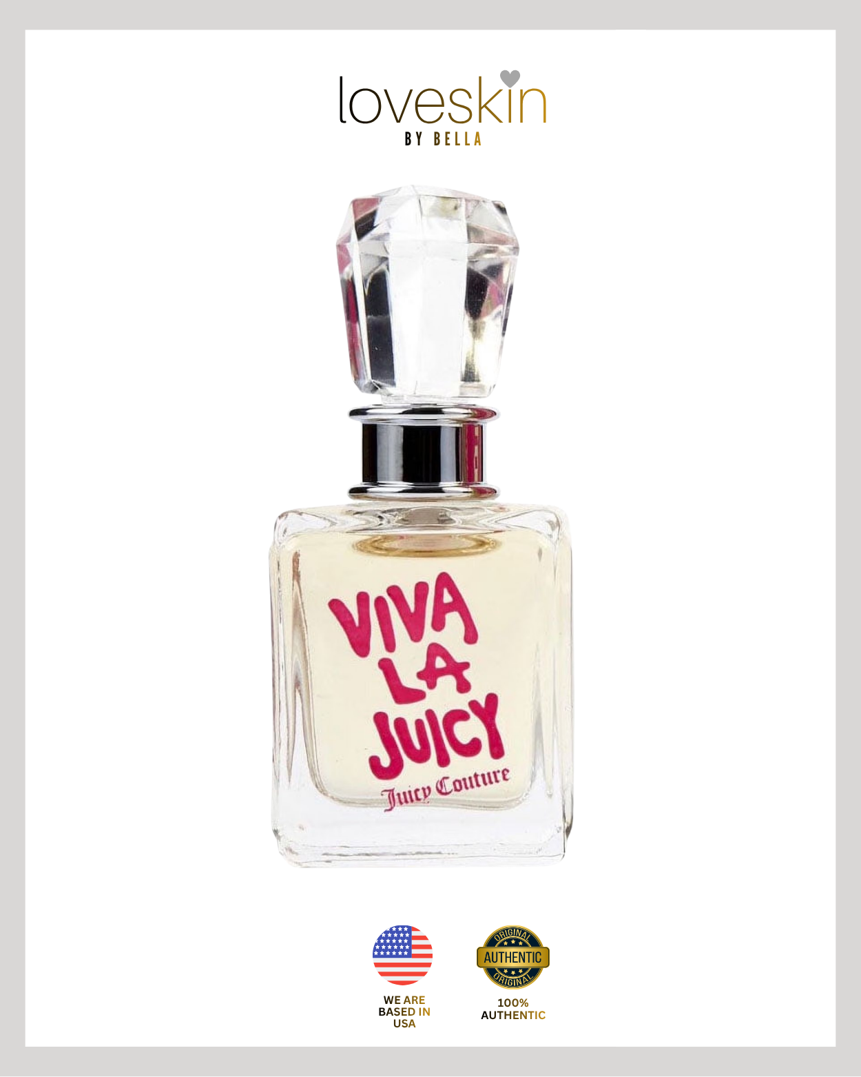 Juicy Couture Viva la Juicy Parfum, Unisex Fragrance, 0.17 Oz, Mini & Travel Size