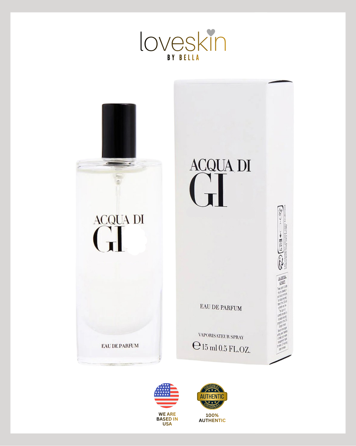 Arman Acqua di Gio Eau de Parfum (Size: 0.5 fl oz/15ml)