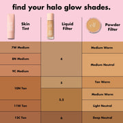 Halo Glow Liquid Filter