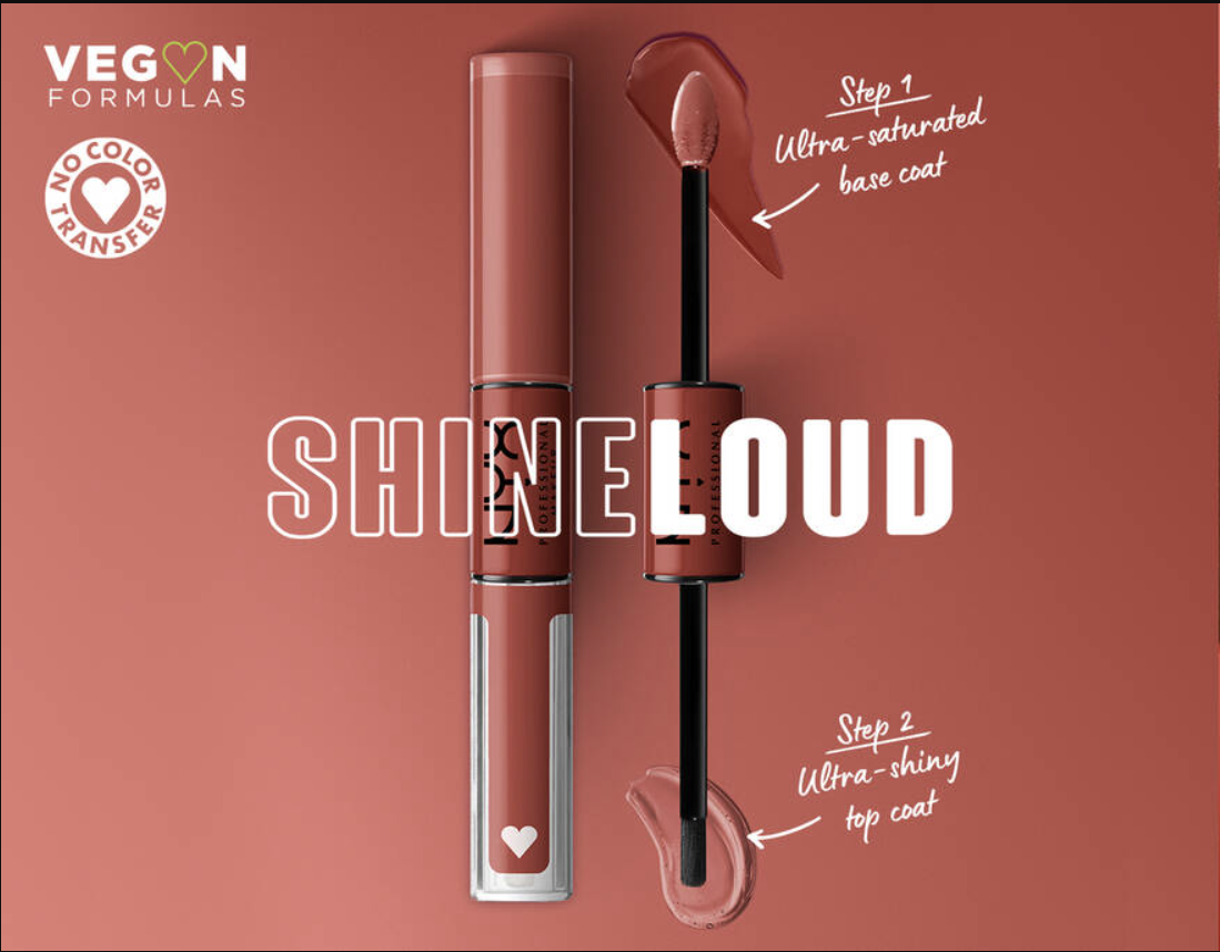 (Promo) NYX Shine Loud Vegan High Shine Liquid Lipstick