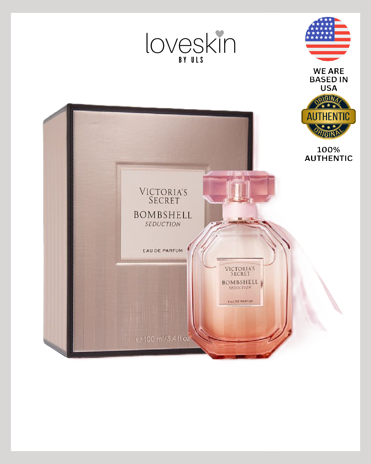 Victoria's Secret Bombshell Seduction Eau de Parfum Size 100ml/1.7oz
