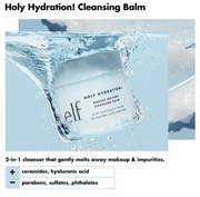 e.l.f Holy Hydration Makeup Melting Cleansing Balm Size 13g/0.45oz