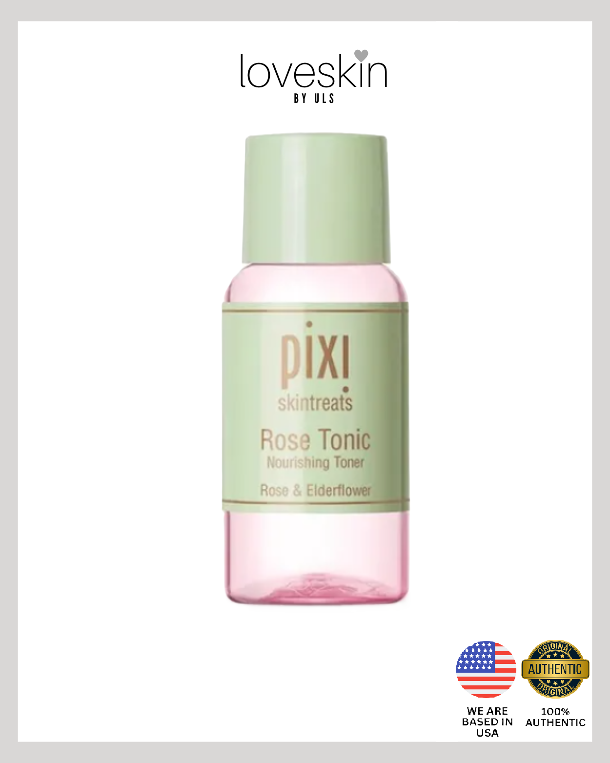 Pixi Skintreats Rose Tonic Nourishing Toner 15ml/0.5oz