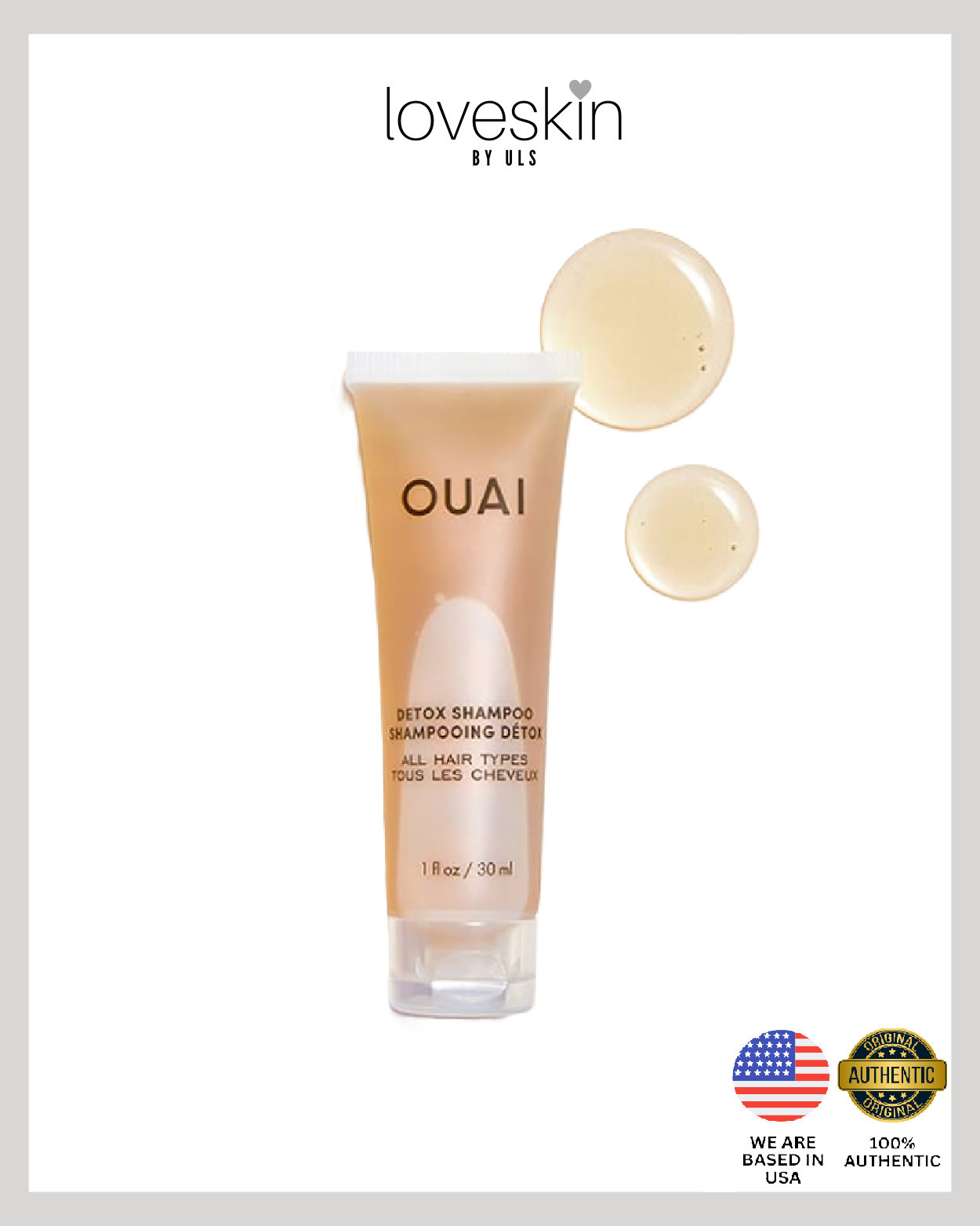 Ouai Travel Size Detox Shampoo (Size: 30ml/1oz)