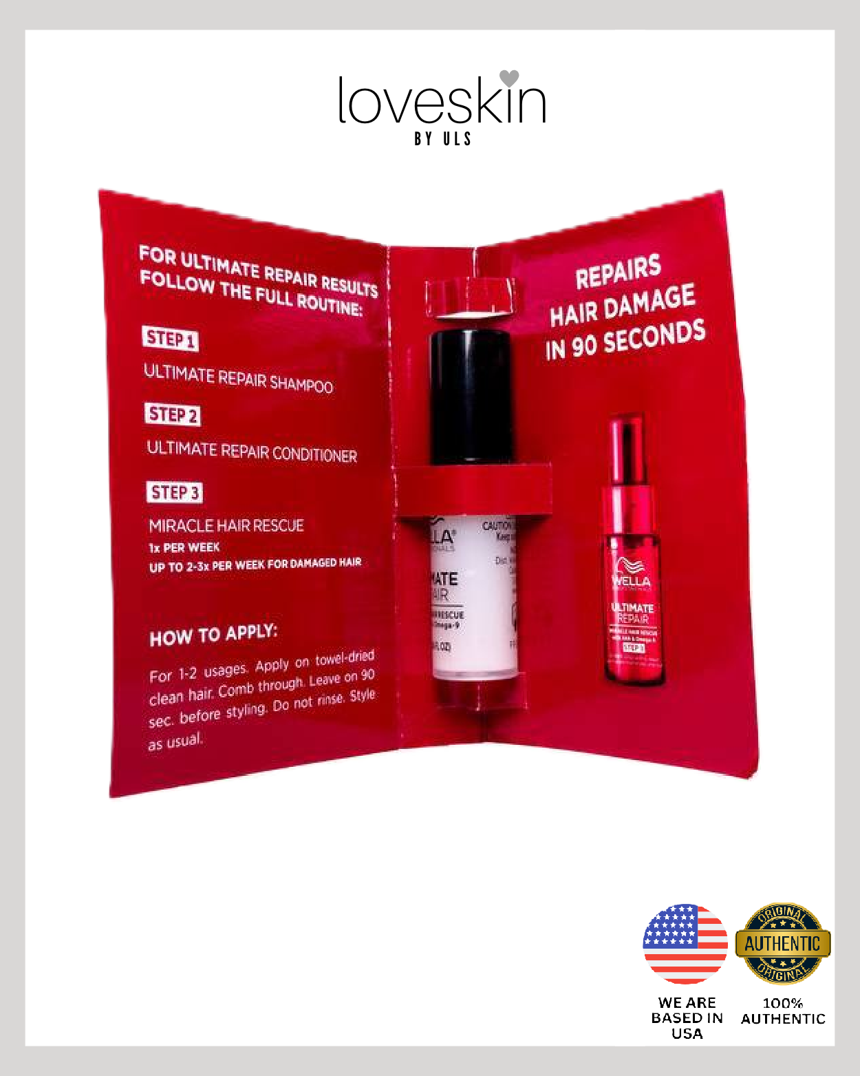 Wella Ultimate Repair Miracle Hair Rescue Size 5ml/0.16oz