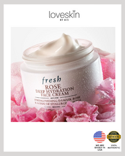 Fresh Rose Deep Hydration Face Cream Strengthening Damask Rose & Hyaluronic Acid Size 50ml/1.6oz