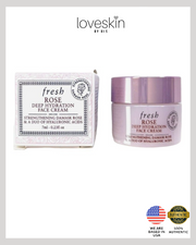Mini Fresh Rose Deep Hydration Face Cream Strengthening Damask Rose & Hyaluronic Acid Size 7ml