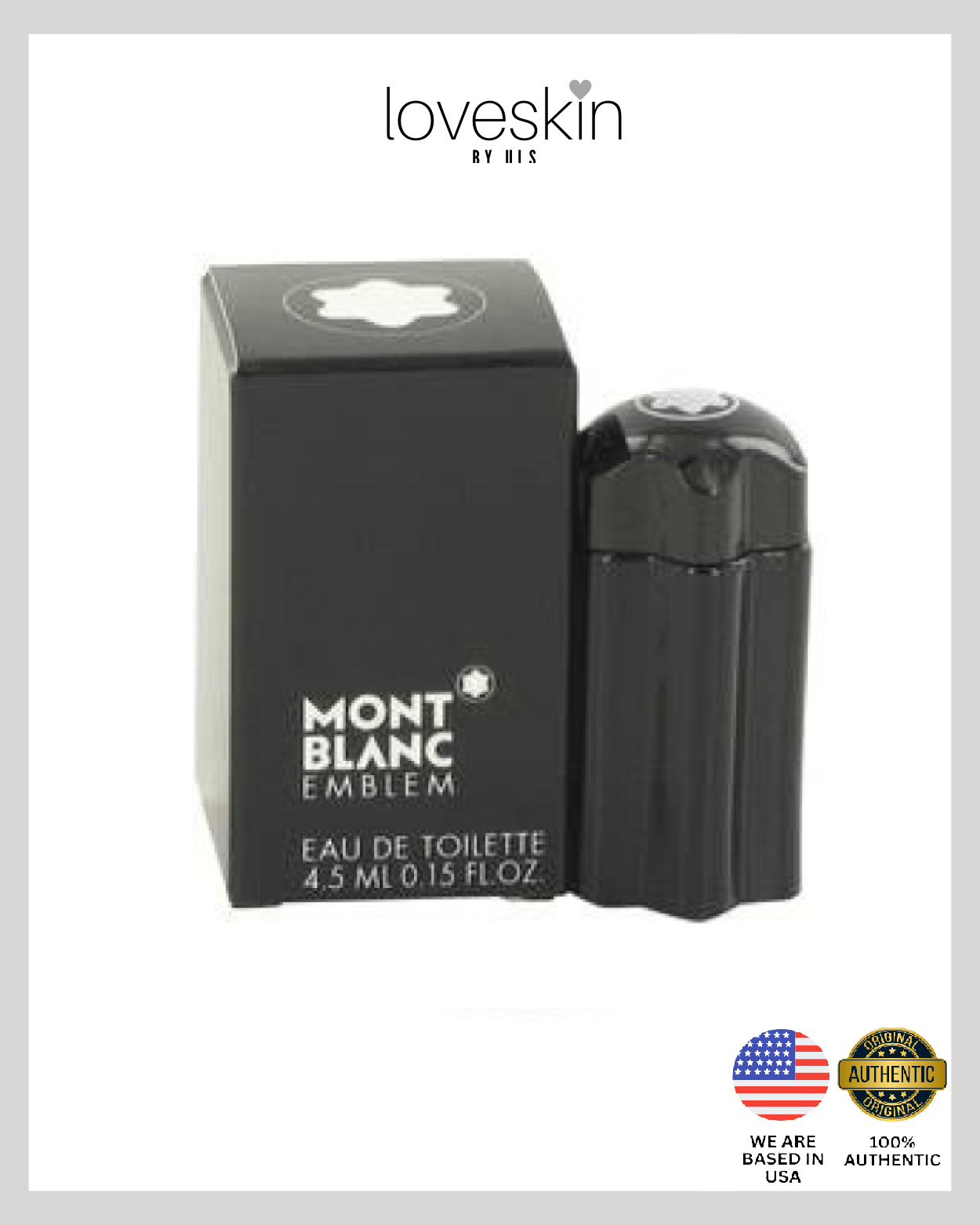Mоnt Blаnс Emblеm Eau De Toilette Mini Size( 4.5ml/0.15 oz)