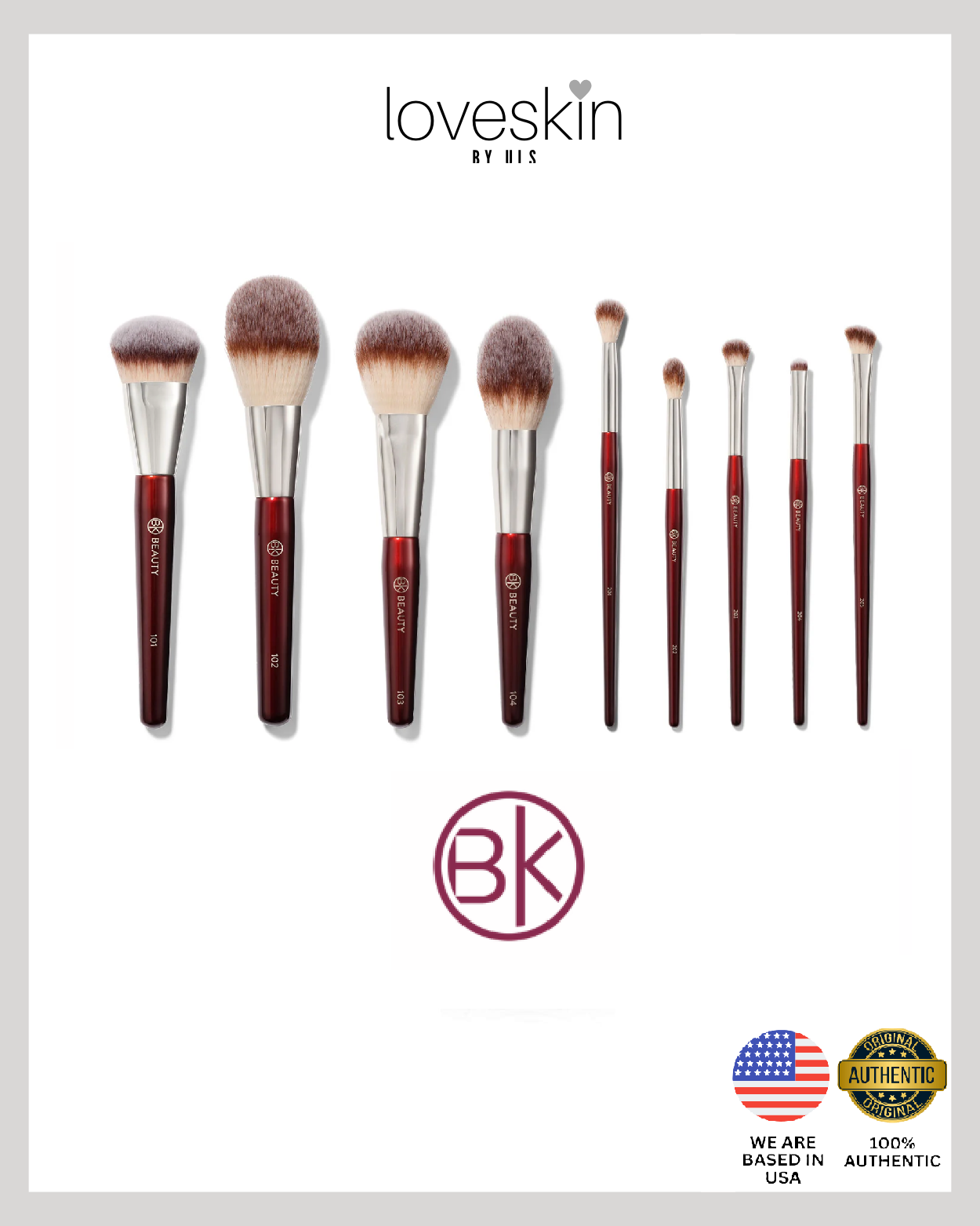 BK Beauty Essentials Brush Collection