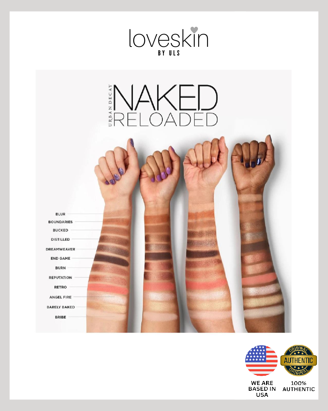 UD Naked Reloaded Eyeshadow Palette