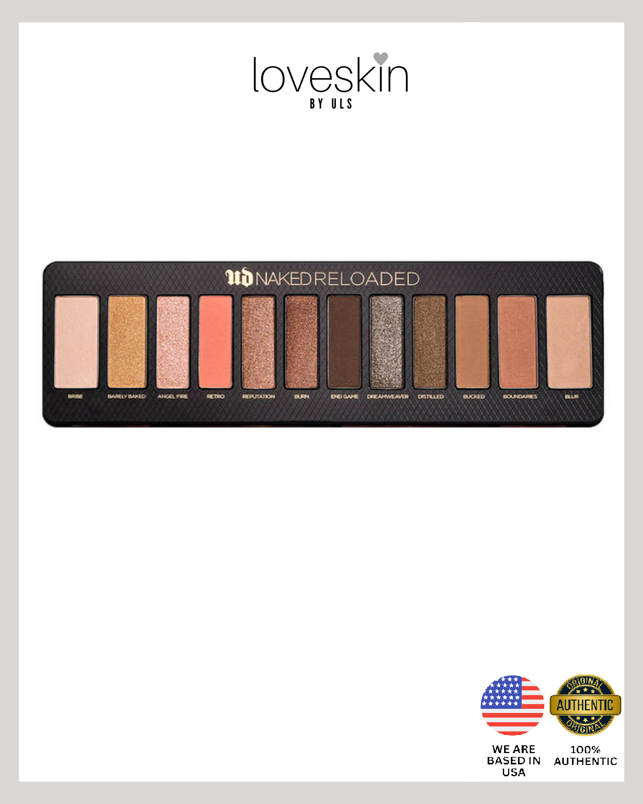 UD Naked Reloaded Eyeshadow Palette