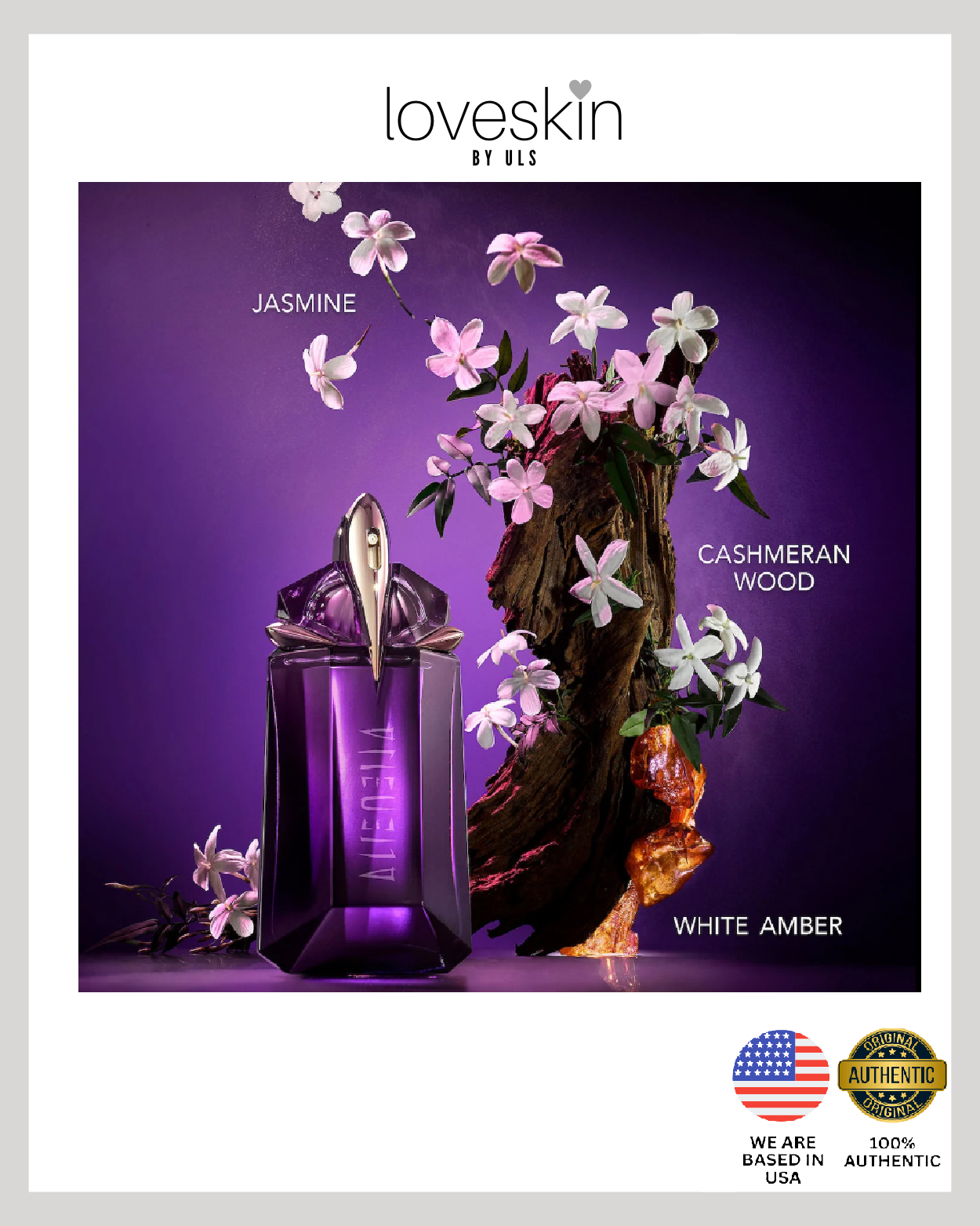 Mugler Alien, Angel, and Goddess Mini Parfums set with Vegan Leather Clutch