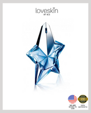 Mugler Alien, Angel, and Goddess Mini Parfums set with Vegan Leather Clutch